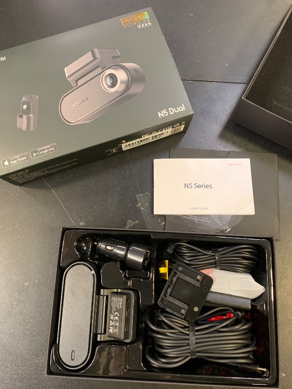 Photo 1 of DDPAI 4K Dash Cam Front and Rear, 2160P+1080P Car Dash Camera, GPS 5G WiFi Dashcam for Cars, Free eMMC 32G Dual Storage Support 512G,Radar Motion Detection,Night Vision,72 Hour Parking Mode, N5 Dual