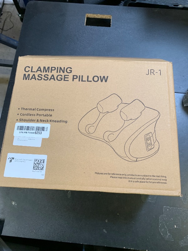 Photo 1 of CRECAD Neck Massager Pillow with Heat, Shiatsu Back and Shoulder Massage with Deep Tissue Kneading, Portable Cervical Traction Device for Full Body Muscle Pain Relief, Gift for Women Men