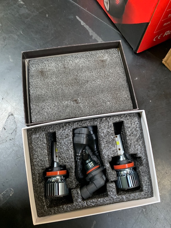 Photo 1 of Compatible For DODGE RAM 1500 2500 3500 2009-2018,High Beam +Low Beam + Fog Light Bulbs Combo, 6500K White, 400% Brightness with Cooling Fan, Plug and Play, Waterproof, Pack of 6