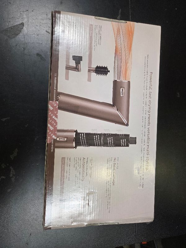 Photo 1 of Shark FlexStyle Air Styling & Drying System, Powerful Hair Blow Dryer & Multi-Styler with Auto-Wrap Curlers, Oval Brush, Concentrator Attachment, Mocha, HD431BR