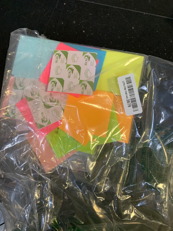 Photo 1 of (18 Pads) Pop Up Sticky Notes 3x3 Refills, Strong Adhesive Memo Pad Bulk with 9 Bright Colors, Suitable for Home, Office, School, Clean Removal