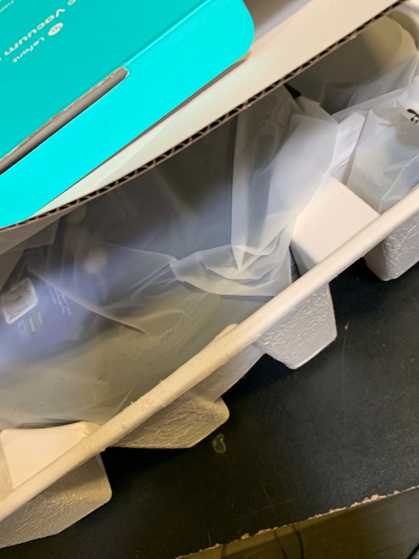 Photo 1 of Lefant M210 Robot Vacuum Cleaner, 120-Min Runtime, Compact Design, Powerful Suction, Low Noise, Wi-Fi/App/Voice Control, Self-Charging, Scheduled Cleaning, Ideal for Pet Hair and Hard Floors, Black