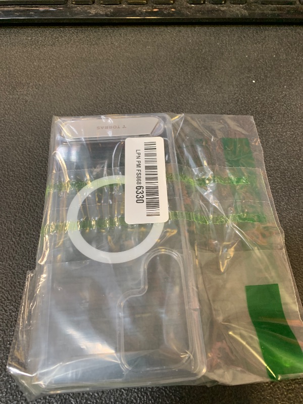 Photo 1 of TORRAS Strong Magnetic & Seamless Stand for Samsung Galaxy S25 Ultra Case for MagSafe, Mil-Grade Drop Protection, Adjustable Kickstand for Samsung Galaxy S25 Ultra Case, Anti-Yellowing Diamond Clear