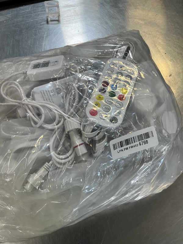 Photo 1 of Smart Permanent Outdoor Lights for House, 200ft with 96 Smart AI RGB+IC Holiday Lights Outdoor, 98 Scene for Halloween Christmas All Holiday Decor, IP67 Waterproof Work with Alexa, Google Assistant