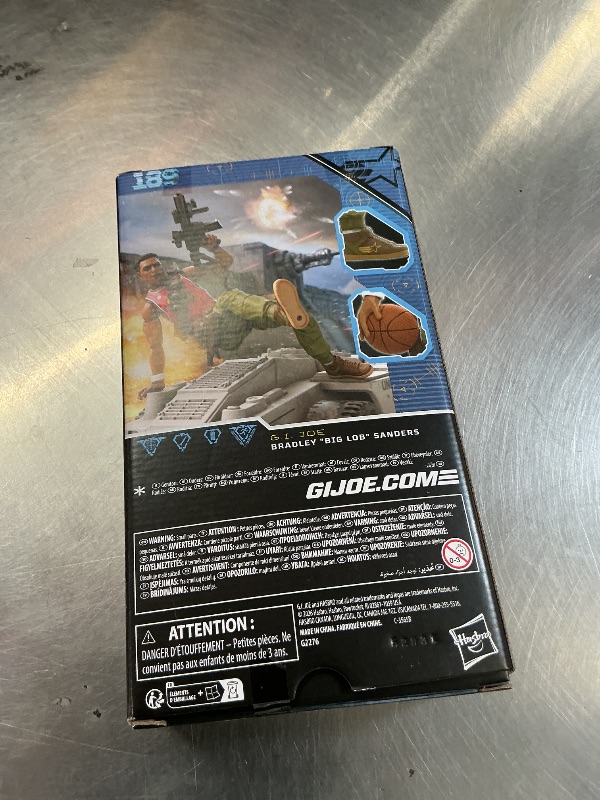 Photo 1 of G.I. Joe Classified Series #189, Bradley “Big Lob” Sanders, Collectible 6 Inch Action Figure with 8 Accessories