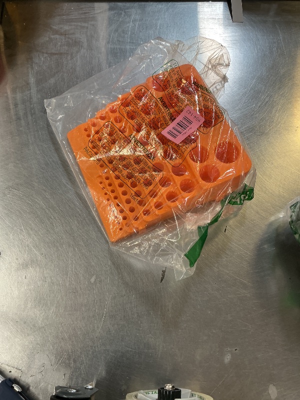 Photo 1 of 1 Piece Milling Cutter Storage Box 84 Holes Milling Cutter Storage Box Bearing Drill Bit Dispenser Organizer Case Multifunctional Drill Bit Dispenser Splicing Organizer Case, Yellow