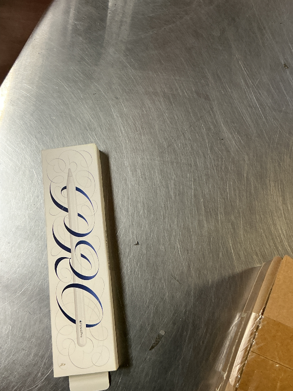 Photo 1 of Apple Pencil Pro: Latest Model - Device Compatibility Check Required - Pixel-Perfect Precision, Tilt and Pressure Sensitivity, Perfect for Note-Taking, Drawing, and Art. Charges and Pairs Magnetically