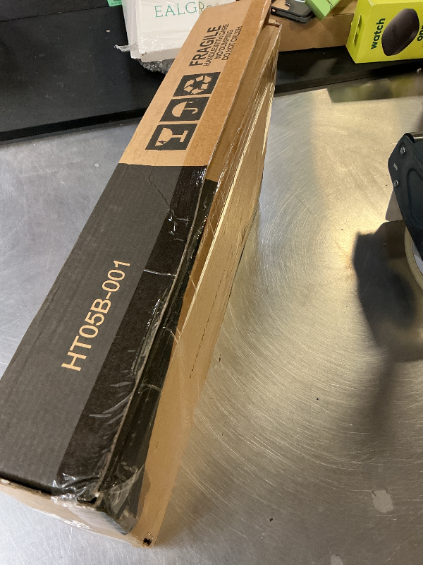 Photo 1 of Single LCD Computer Monitor Free-Standing Desk Stand Mount Riser for 13 inch to 32 inch screen with Swivel, Height Adjustable, Rotation, Vesa Base Stand Holds One (1) Screen up to 77Lbs(HT05B-001))