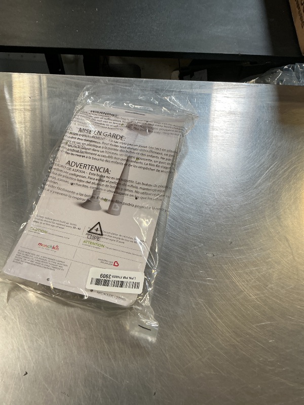 Photo 1 of Munchkin® Sponge™ Bottle Brush, Modern Design, 2 Pack, Grey