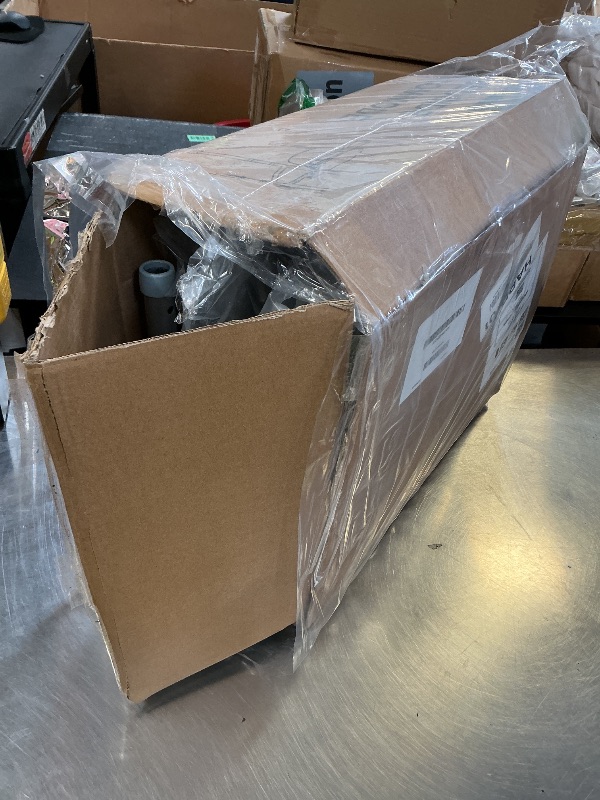 Photo 1 of HOMLAND 3-in-1 Bedside Commode Chair with Sturdy Dual-Crossbar Support Construction, Stable Portable Commode Toilet with 7.5Qt Potty Bucket, 350 Lbs Bedside Commodes for Seniors, Silver