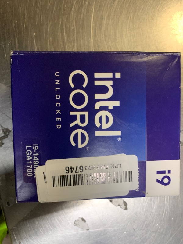 Photo 1 of Intel® Core™ i9-14900K Desktop Processor 24 cores (8 P-cores + 16 E-cores) up to 6.0 GHz