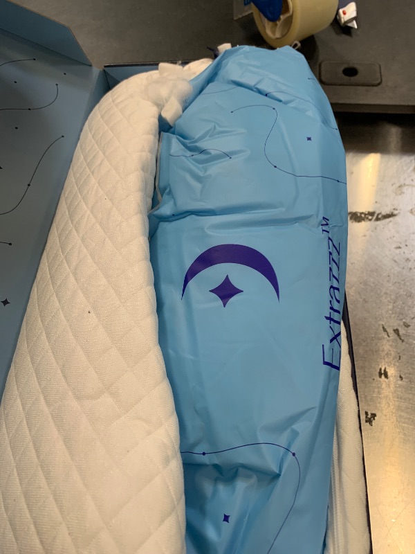 Photo 1 of DreamyBlue Signature Pillow w/Adjustable Loft • Shredded Memory Foam Fill • Neutral Alignment for Side, Back, and Stomach Sleepers • Washable Bamboo Rayon Cover • CertiPUR-US Certified Foam (Queen)