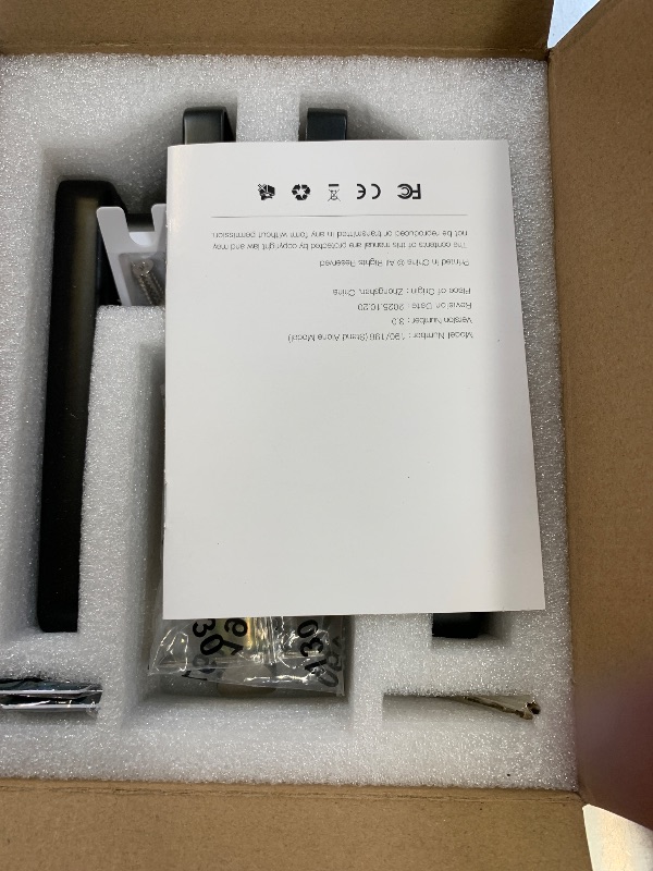 Photo 1 of ?WiFi-Free? 4-in-1 Smart Fingerprint Door Knob Lock(Fingerprint/Code/IC Card/Key), No App Required, Door Locks for Bedrooms & Offices, Biometric Thumbprint Door Knobs with Code & Keypad, Auto Lock