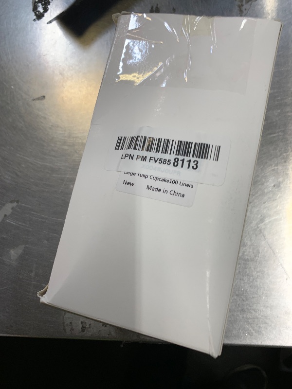 Photo 1 of 100pcs Extra Large Size Natural Tulip Cupcake Liners for Baking Cups, Food Grade Parchment Paper Large Muffin Liners Holders, Greaseproof Cup cake Wrappers for Party, Christmas by Neyimqr