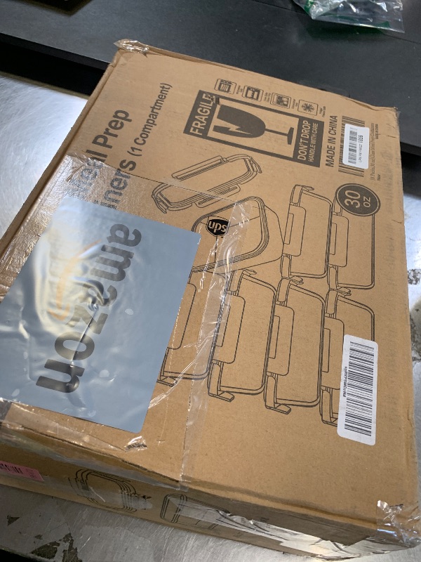 Photo 1 of [8-Pack,30 oz]Glass Meal Prep Containers,Glass Food Storage Containers,Airtight lunch Containers with Lids, Microwave, Oven, Freezer and Dishwasher