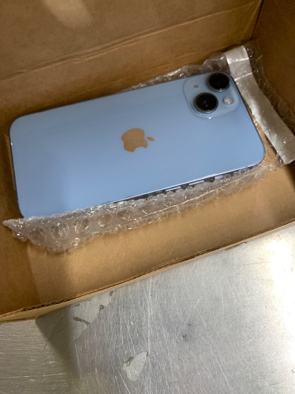Photo 1 of Apple iPhone 14, 128GB, Blue - Unlocked (Renewed)