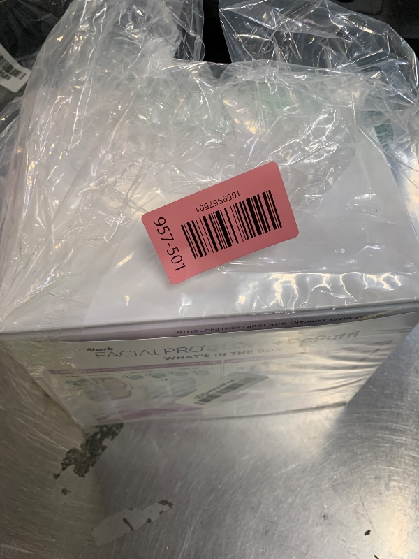 Photo 1 of Shark FacialPro Glow at-Home Hydro-Powered Facial System with DePuffi Hot & Cold Therapy – Professional Spa Skincare Device for Pore Cleansing, Hydration, & Radiant Glow, Lilac, FH320PL