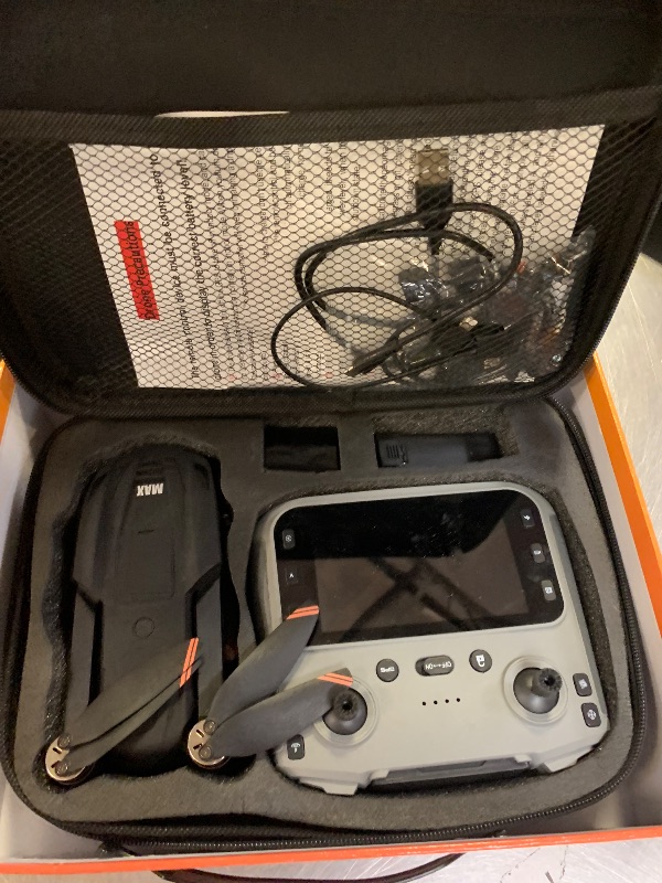 Photo 1 of CVCBSER Drone for Adults with 1080P Camera, 4.5" LCD 8K HD Screen Control, GPS Auto Return Four Way Obstacle Avoidance Drones Quadcopter, 5000ft Video Transmission, 44Mins Flight Time