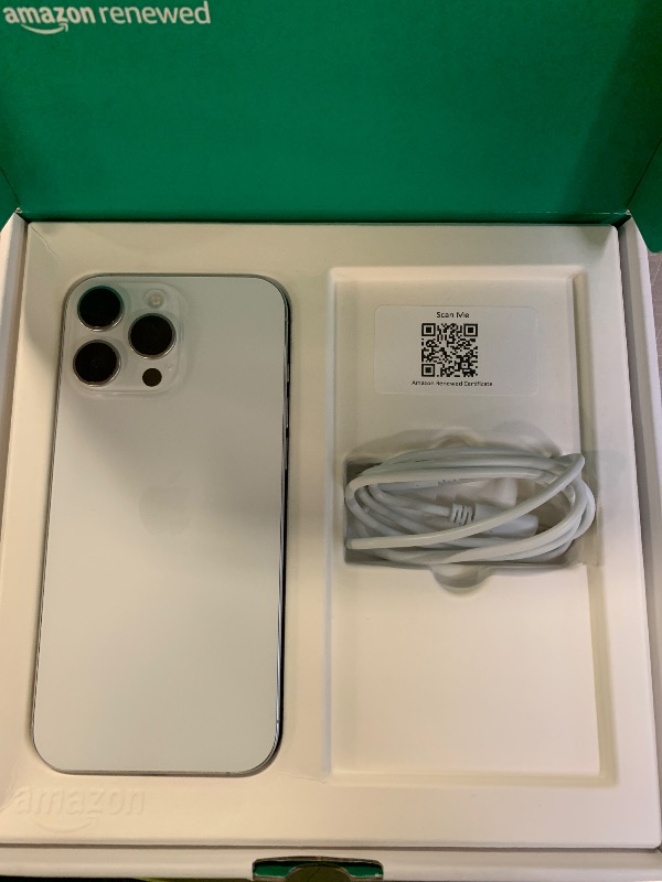 Photo 1 of Apple iPhone (Renewed Premium) 16 Pro Max, US Version, 512GB, White Titanium - Unlocked
