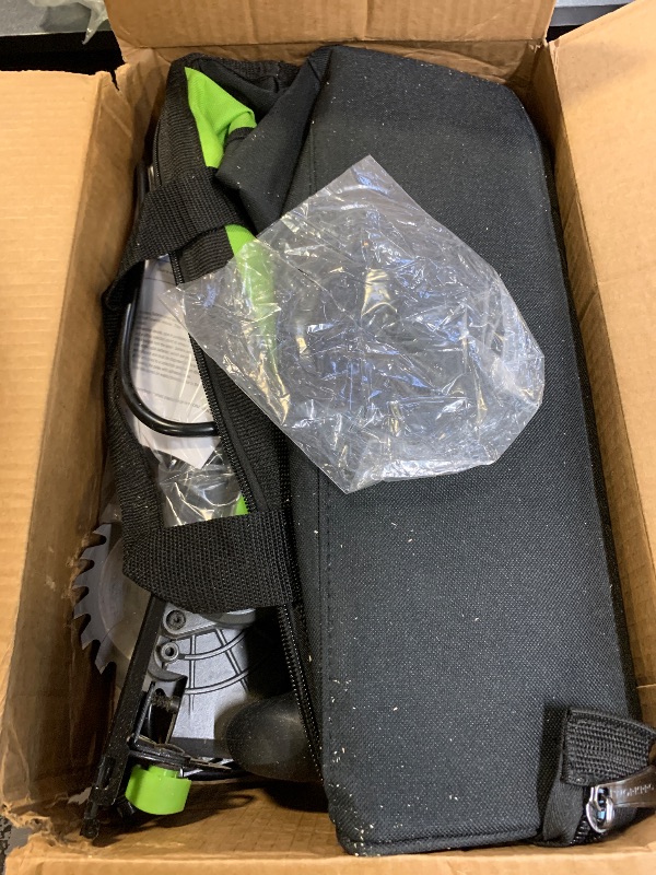 Photo 1 of WORKPRO 5.8Amp 3500RPM Circular Saw with Parallel Guide, Maximum Cutting Depth 1-11/16?(90°),1-1/8?(45°), Compact Circular Saw with Three 4-1/2" Blades for Wood, PVC, Tile, Cement Block