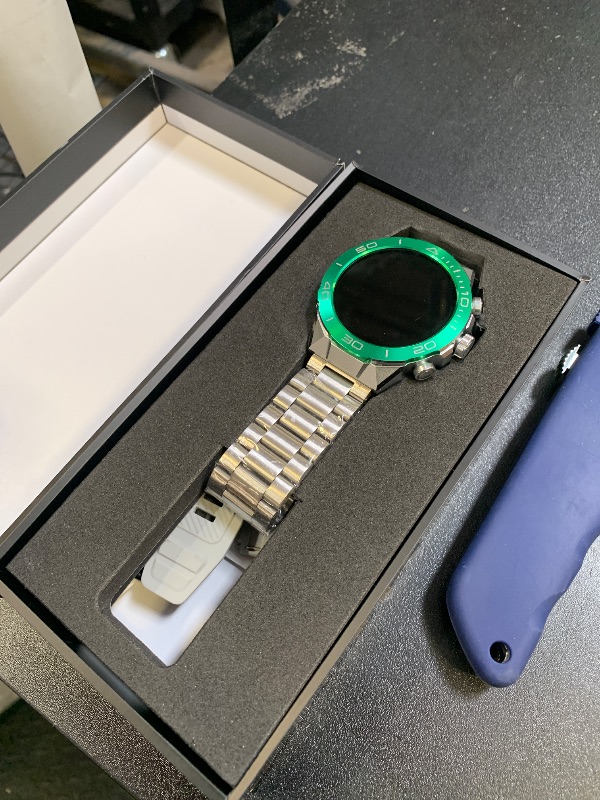 Photo 1 of SOUYIE Military Rugged Smart Watch for Men, AMOLED 1.43" HD Screen, Bluetooth Call Answer/Make, Blood Oxygen/Heart Rate/Sleep Tracker, 7-30 Day Battery, Waterproof Fitness Tracker for iOS Android