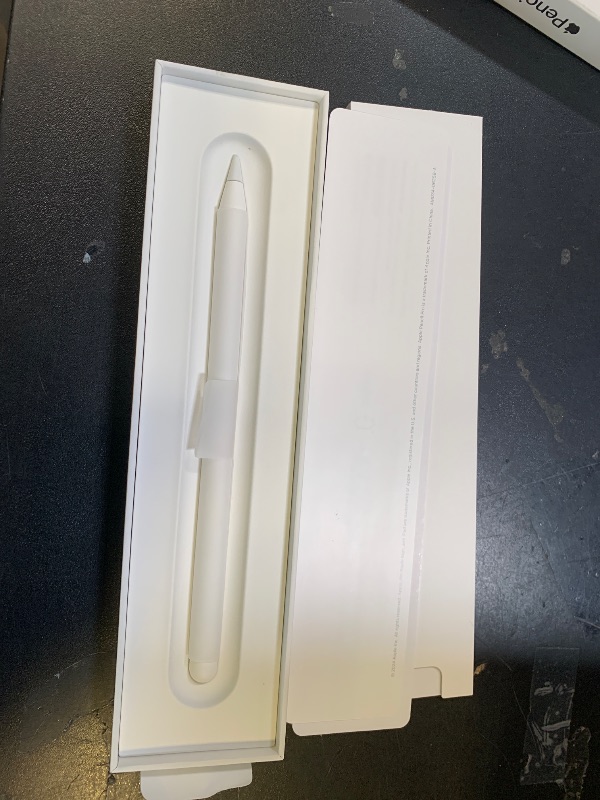 Photo 1 of Apple Pencil Pro: Latest Model - Device Compatibility Check Required - Pixel-Perfect Precision, Tilt and Pressure Sensitivity, Perfect for Note-Taking, Drawing, and Art. Charges and Pairs Magnetically