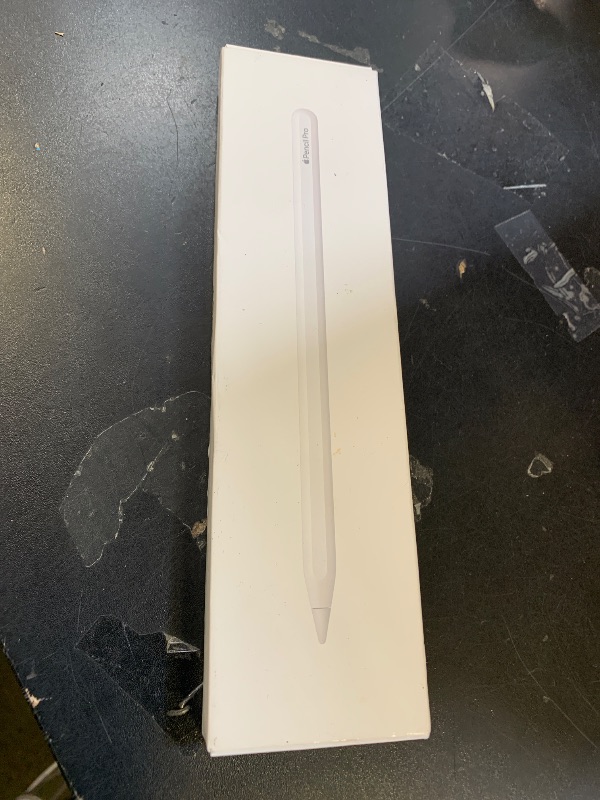 Photo 1 of Apple Pencil Pro: Latest Model - Device Compatibility Check Required - Pixel-Perfect Precision, Tilt and Pressure Sensitivity, Perfect for Note-Taking, Drawing, and Art. Charges and Pairs Magnetically