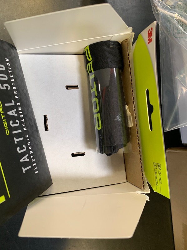 Photo 1 of Peltor Sport Tactical 500 Bluetooth Hearing Protection Ear Muffs, 25 dB Noise Reduction Rating, Electronic Hearing Protection Headphones for Shooting, Hunting, Mowing, Construction, Concerts, & More