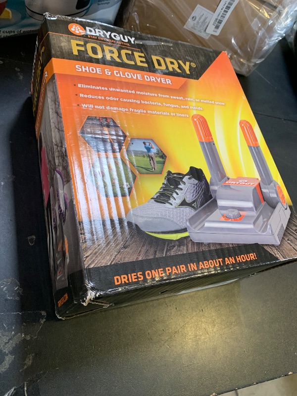 Photo 1 of DryGuy Shoe, Boot, Garment & Gear Electric Dryer, Quick Drying for Ski, Work, Sports Equipment – Energy Efficient, Odor Eliminating Design, Home or Garage Use,2 Port, Heat + Fan