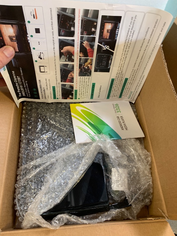 Photo 1 of 4G+128G Android Car Stereo Radio for Porsche Cayenne 2003-2010 9 Inch incell Touch Screen with WiFi Bluetooth Wireless Carplay Android Auto GPS Navigation Backup Camera SWC FM RDS MIC