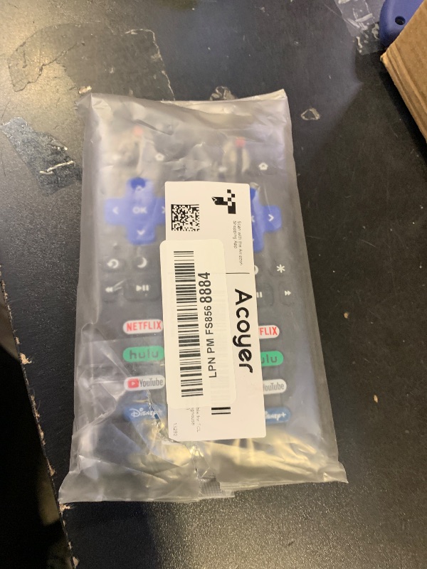 Photo 1 of (Pack of 2) Replacement Remote Control Only for Roku TV, Compatible for TCL Roku/Hisense Roku/Onn Roku/Sharp Roku/Element Roku/Westinghouse Roku/Philips Roku Smart TVs (Not for Roku Stick and Box)