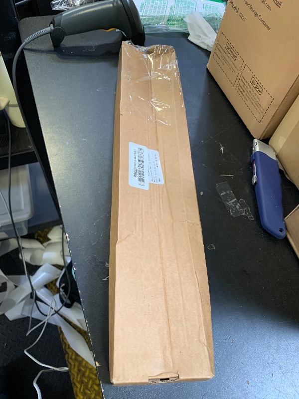 Photo 1 of 2Pcs Tension Curtain Rods for Windows 28 to 48 Inch, 7/8“ Diameter Spring Loaded Curtain Rod Adjustable Small Curtain Rods No Drilling Tension Rod for Door, Bathroom, Kitchen, White