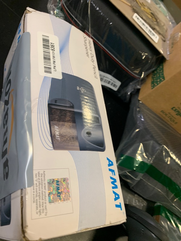 Photo 1 of AFMAT Electric Pencil Sharpener, Heavy Duty Pencil Sharpeners for Classroom, Home, UL Listed Pencil Sharpener for 6.5-8mm No.2/Colored Pencils, 10000+ Sharpenings, Gray PS66