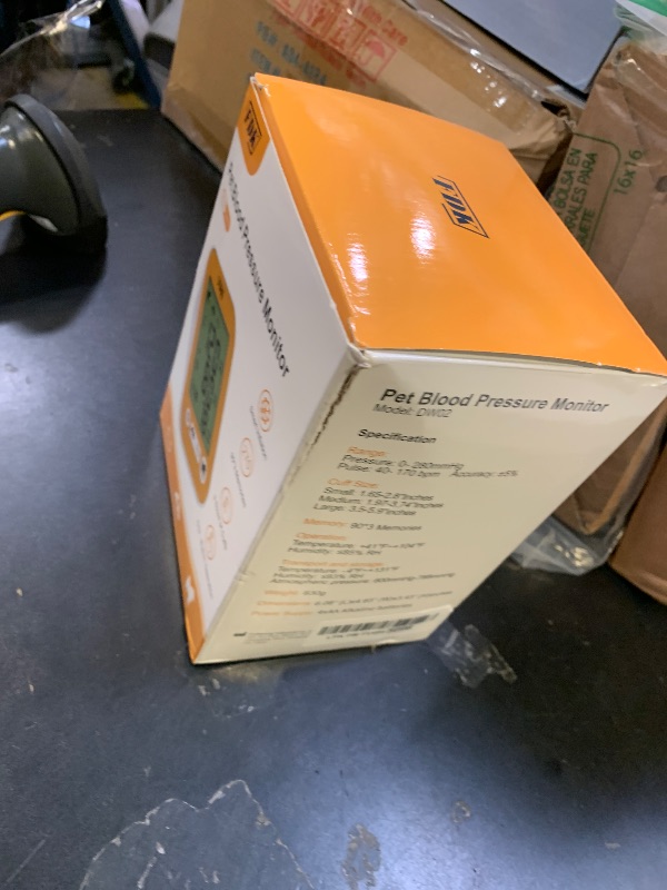 Photo 1 of Veterinary Blood Pressure Monitor for Pet Dog and Cat, Animal Automatic Digital BP Machine with Large LCD Screen Backlight 3 Cuffs 270 Data Memory Silent