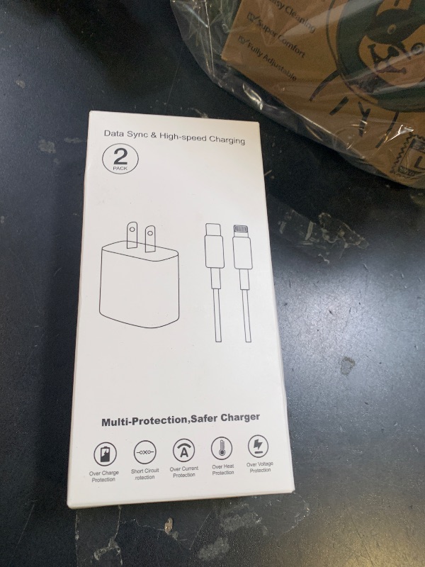 Photo 1 of [Apple MFi Certified]10FT Fast iPhone Charger,Extra Long Apple Charger Fast Charging 2Pack USB C Charger Block Plug + 10Foot Lightning Cable Cord for iPhone 14/Pro/Pro Max/Plus/13/12/11/XS/XR/X/SE2022