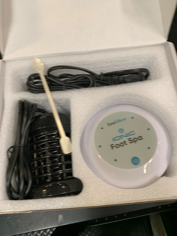 Photo 1 of Ionic Foot Spa by Healifeco – Ion Foot Bath Detox Machine - For Toxins, Heavy Metals & Free Radicals – Activates 2,000 Foot Detox Nodes – Easy 30-Min Home Detox – 90,000+ Happy Users Trust It