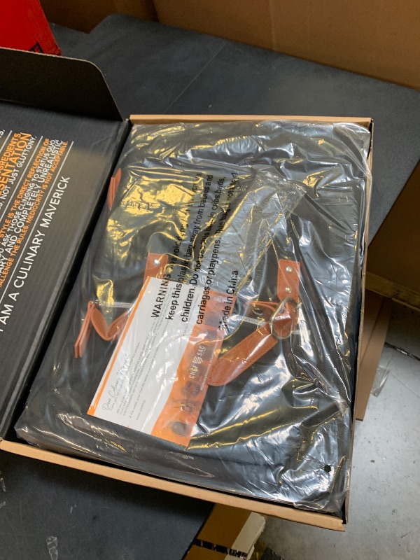 Photo 1 of Chef Sac Chef Knife Bag Vintage Backpack | 30+ Pockets for Knives and Chef Tools | Knife Carrying Case with Hidden Back Pocket for Tablet | Sturdy Knife Bag for Chefs & Culinary Work (Black)