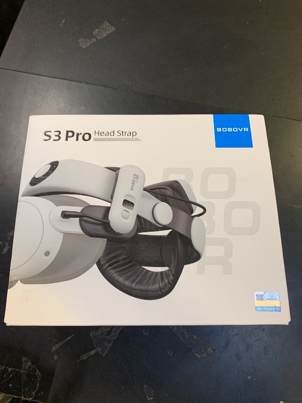 Photo 1 of BOBOVR S3 Pro Battery Strap Accessories,Head Air Cooling System and 10000mah Hot-swappable Battery Pack,Compatible with Meta Quest 3/Quest 3S