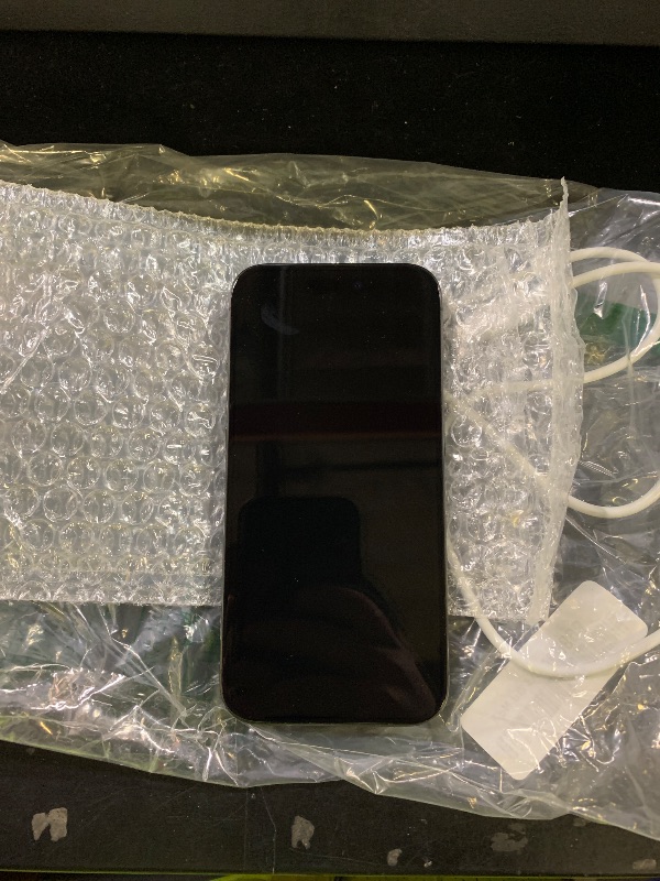 Photo 1 of Apple iPhone 15 Pro, 128GB, Black Titanium - Unlocked (Renewed)