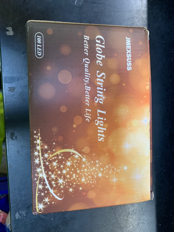 Photo 1 of JMEXSUSS 100 LED Connectable Globe String Lights Indoor Bedroom, 33ft Warm White Christmas Lights Plug in with Remote, 8 Modes Hanging Fairy Light Outdoor for Room Classroom Party Valentine Day Decor