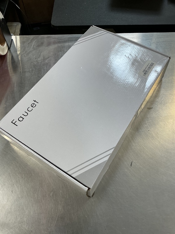 Photo 1 of CHALIRS Brass Wall Mount Bathroom Faucet,Wall Mounted Vessel Sink Faucet with Dual Lever Handles,Widespread 3 Holes Wall Faucet for Vanity Lavatory Sink,Pop Up with Overflow Drain Assembly Included