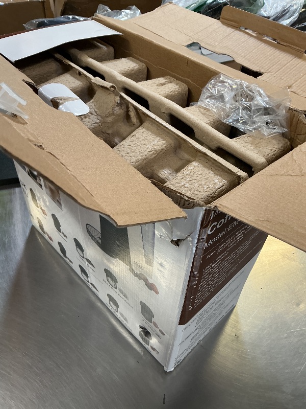 Photo 1 of KOTLIE EM-308B Espresso Machine, Single Serve Coffee Maker Compatible with Multiple Capsule Types, Ground Coffee, and ESE Pods, 3 Temperatures, 7 Water Volume Levels, 34 Oz?White?