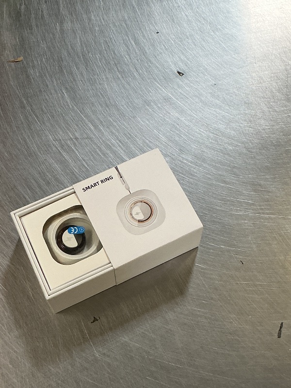 Photo 1 of Milavan Smart Health Ring for Women Men Fitness Tracker with Heart Rate, Blood Oxygen, Blood Pressure, Sleep Monitoring, Step Counting, IP68 Waterproof for iOS and Android, No APP Fee, Black 6