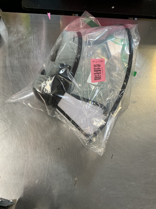 Photo 1 of Sponge Core Dog Cone, Inflatable Dog Cone Collar Alternative, Dogs Donut Collar After Surgery, Soft Cone for Large Medium Small Dogs to Stop Licking, No Inflation Required, Clear View(Size 3, Gray)