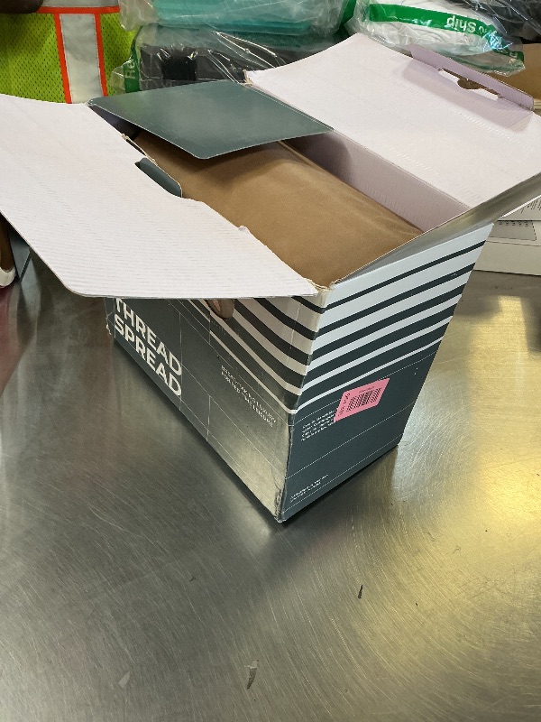 Photo 1 of THREAD SPREAD 100% Egyptian Cotton Sheets California King Size - 1500 Thread Count 4 PC Cal King Sheet Egyptian Cotton, Cooling Sateen Sheet, High TC Sheets California King, Fits Upto 19" - Taupe