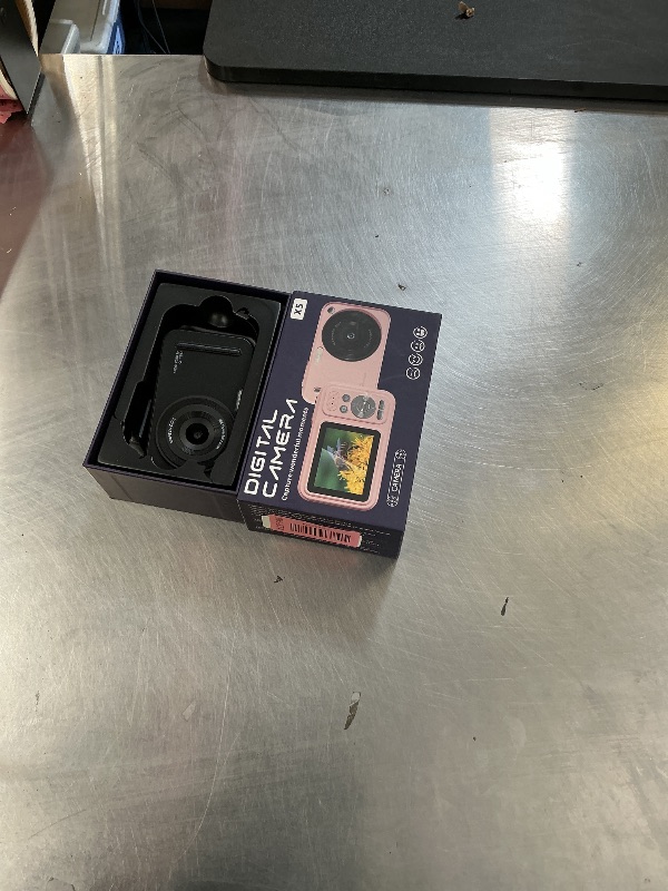 Photo 1 of Digital Camera for Kids, 48MP FHD 1080P Point and Shoot Digital Cameras with 16X Zoom Anti-Shake, Compact Portable Cameras for Photography, for Boys Girls Teens Beginners-Black