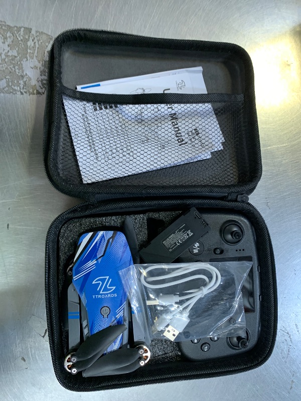 Photo 1 of **SELLING FOR PARTS**TTROARDS Drone with 4k Camera for Adults, Drone with LCD Screen 2.8 Inch, 32G SD Card, Professional Brushless Motor 270° Obstacle Avoidance, Foldable Remote Control Mini Quadcopter for Beginners