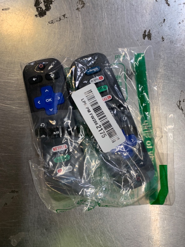 Photo 1 of (Pack of 2) Replacement Remote Control Only for Roku TV, Compatible for TCL Roku/Hisense Roku/Onn Roku/Sharp Roku/Element Roku/Westinghouse Roku/Philips Roku Smart TVs (Not for Roku Stick and Box)