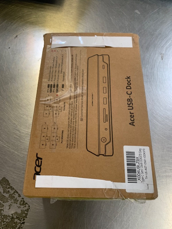 Photo 1 of Acer Premium 13-in-1 Docking Station with 110W PD & Triple Monitor Support | Dual 4K HDMI and DP,5Gbps USB A/C,Gigabit Ethernet,Security Lock | Laptop Docking Station for Windows/Dell/HP/Lenovo/Asus