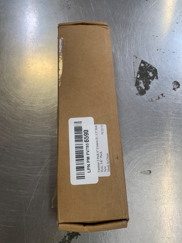 Photo 1 of 1 Pair Universal Adjustable Leaf Spring Shackles, 8" Long x 2" Wide, 1/2" Hole, 3/8" Thick, for Off-Road & Trailers